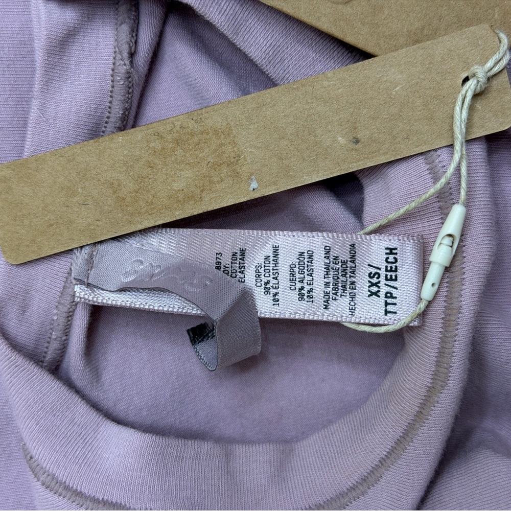 NWT Skims Cotton Jersey Long Sleeve
T-Shirt XXS - Picture 5 of 6